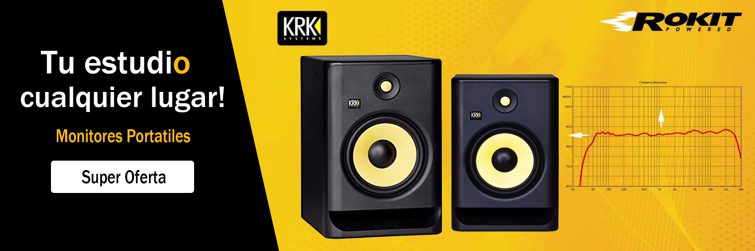 KRK-monitores-Rockit-G8-G5-Ditronics-Ecuador-Monitores-de-Estudio Monitores KRK Rockit System Oferta